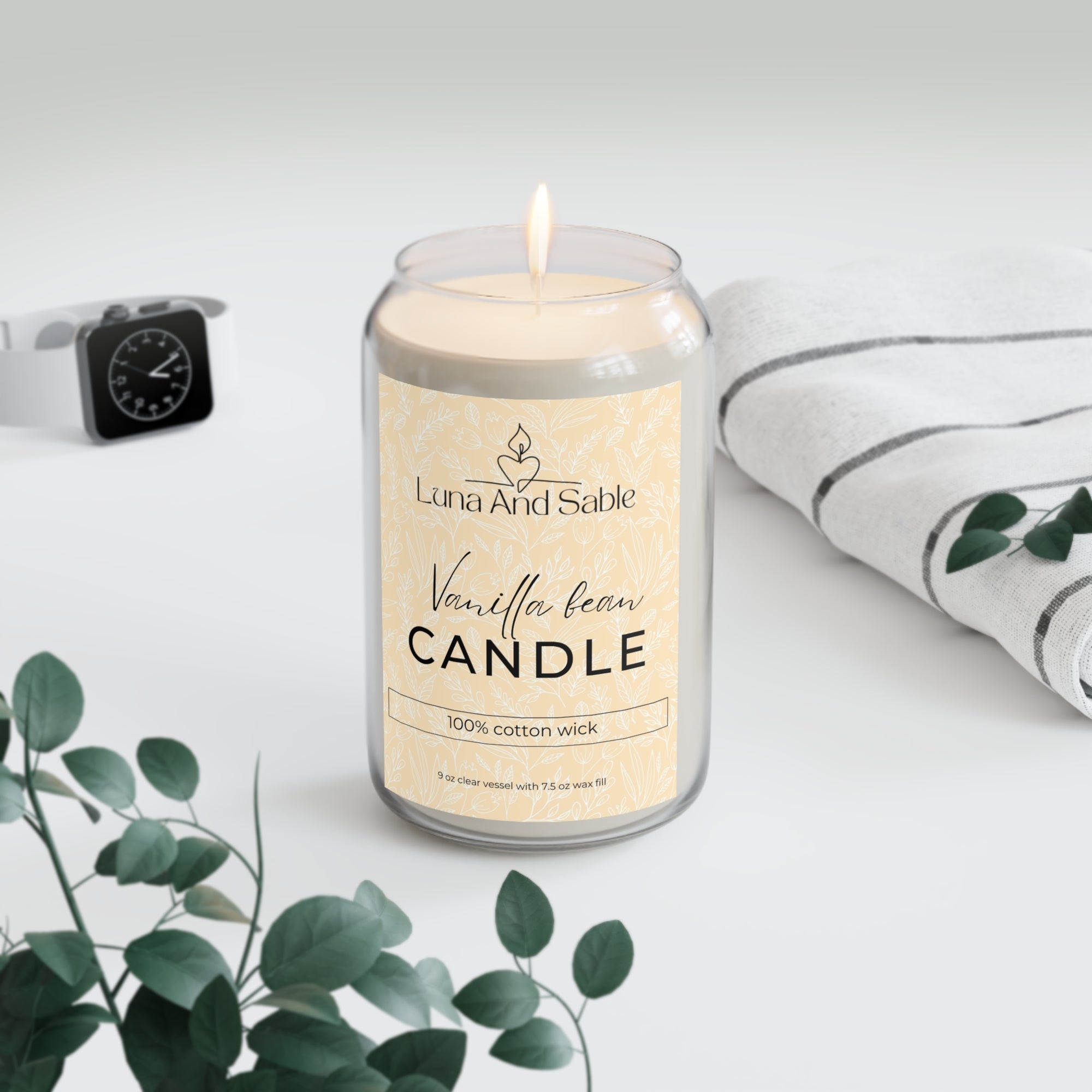 16oz Vanilla Bean Candle