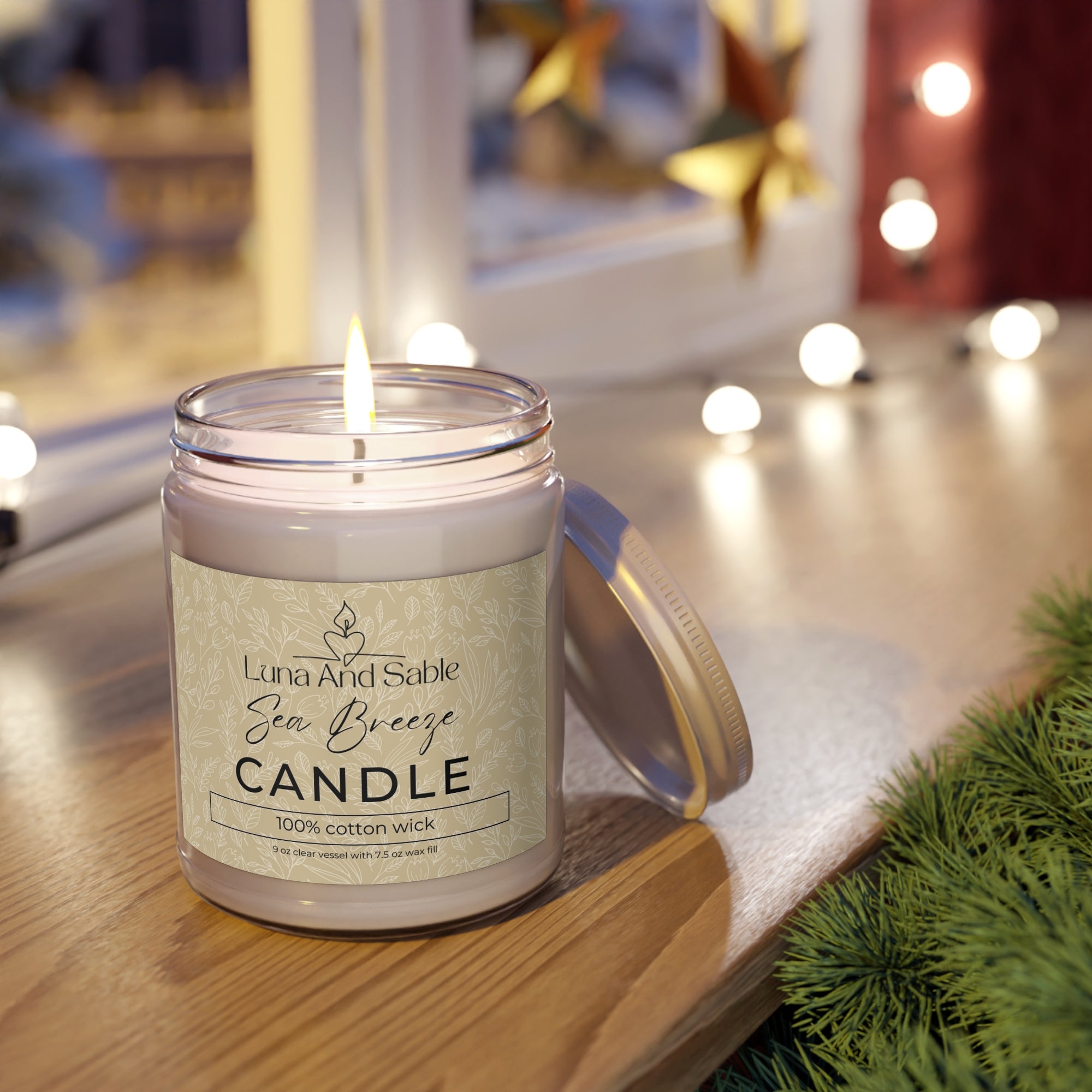 Sea Breeze Scented Candle