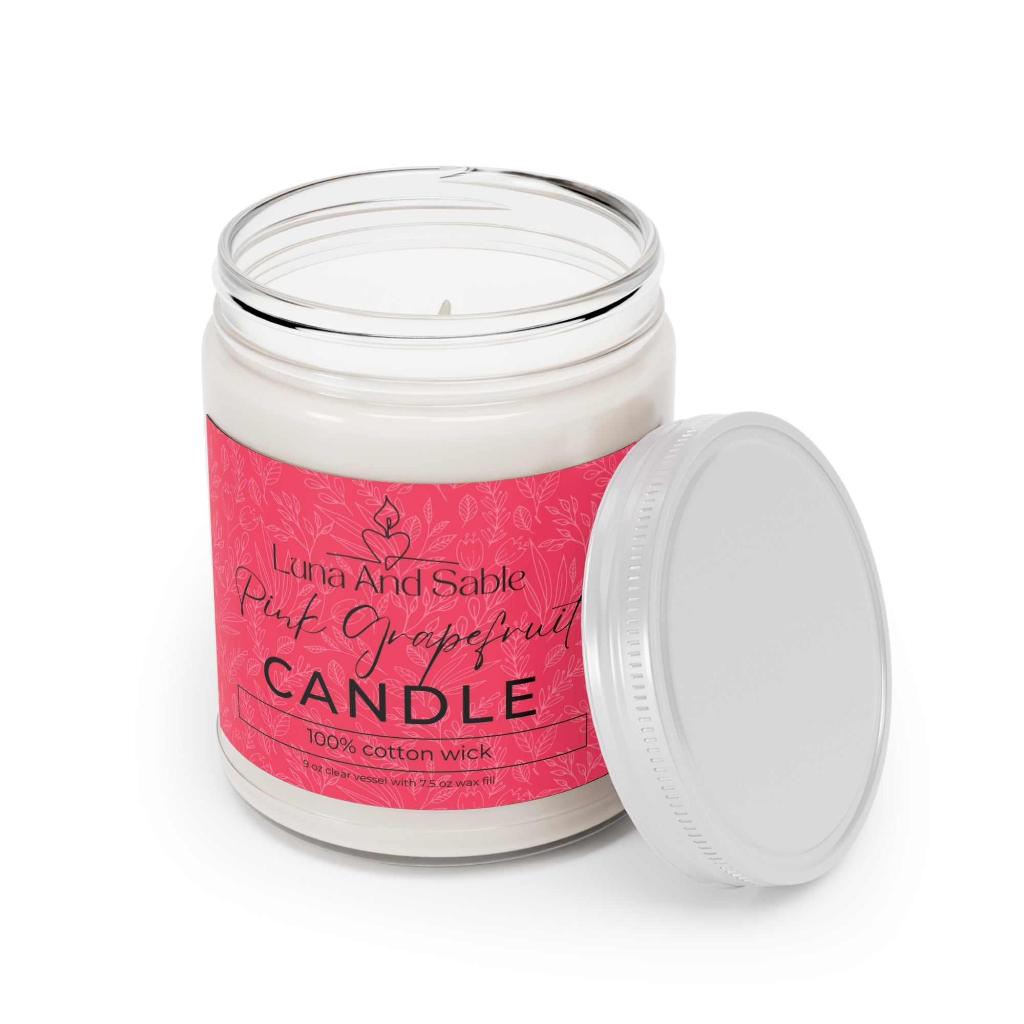 Pink Grape Fruit Scented Candles