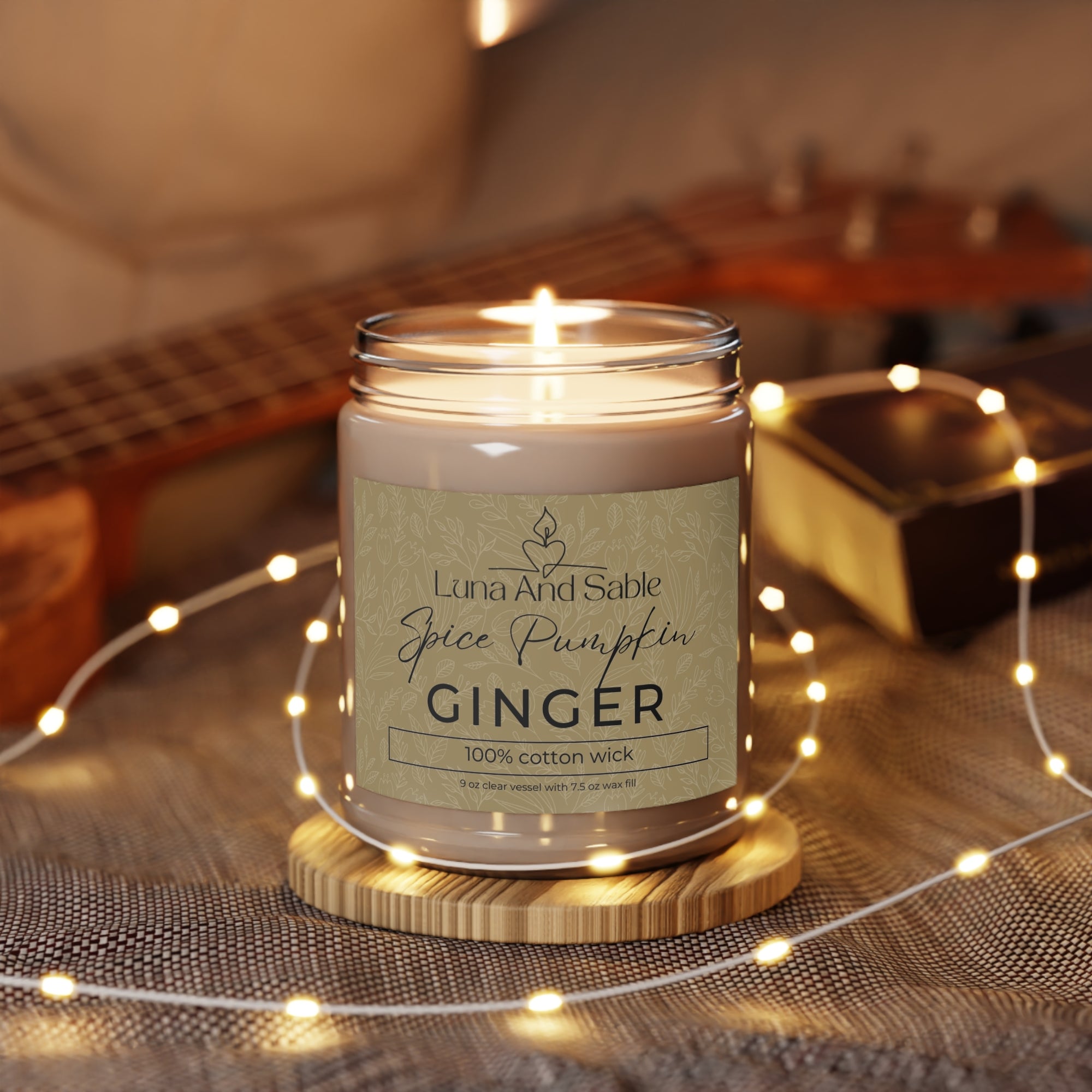 Spiced Pumpkin Ginger Scented Candle