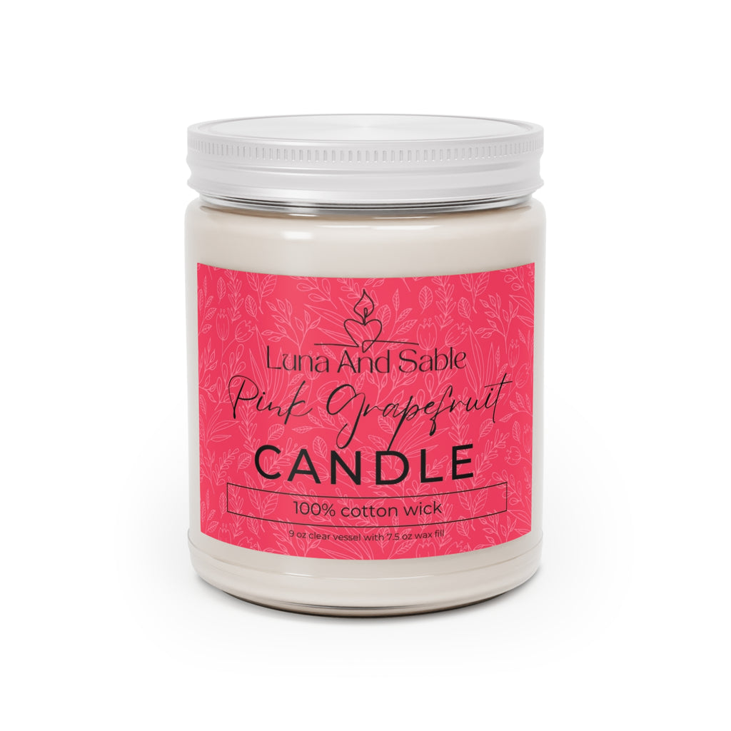 Pink Grape Fruit Scented Candles
