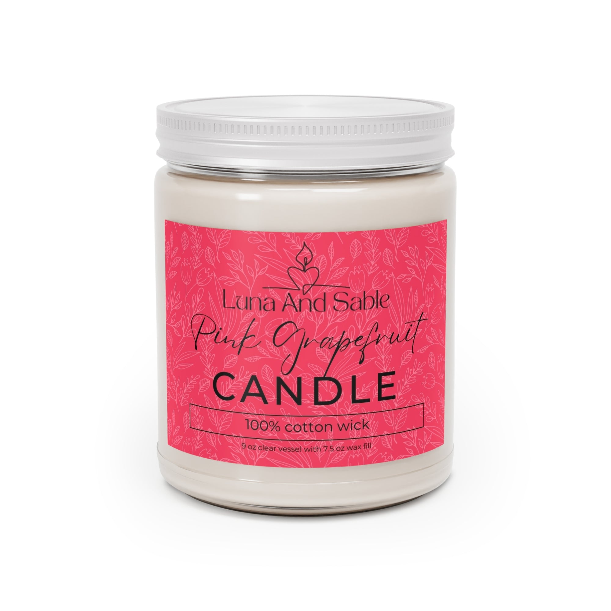 Pink Grape Fruit Scented Candles