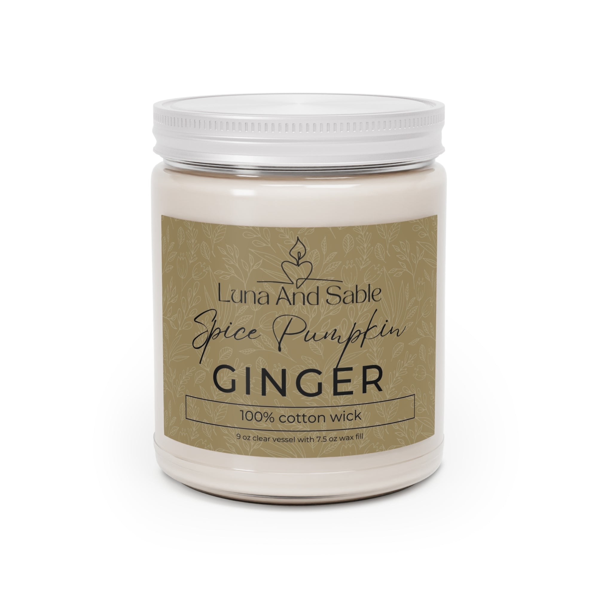 Spiced Pumpkin Ginger Scented Candle