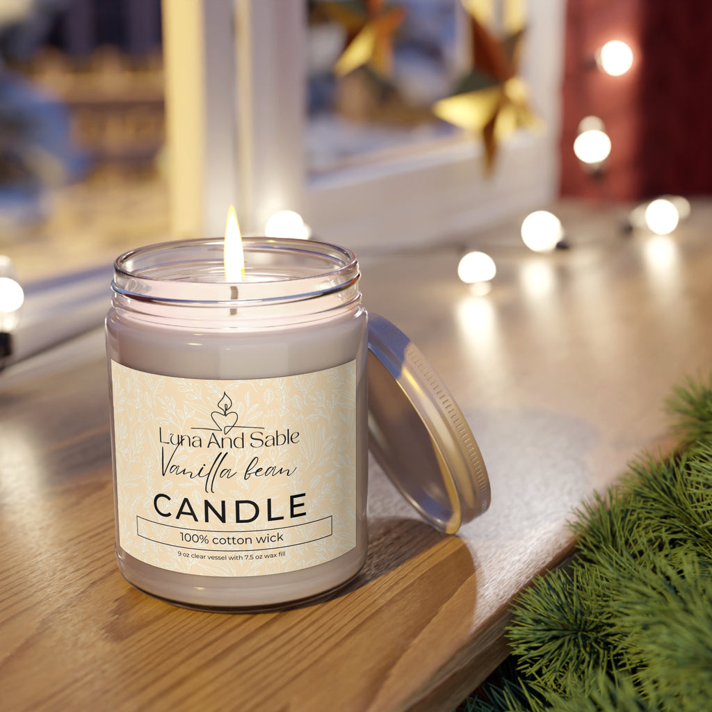 Vanilla Bean Scented Candle