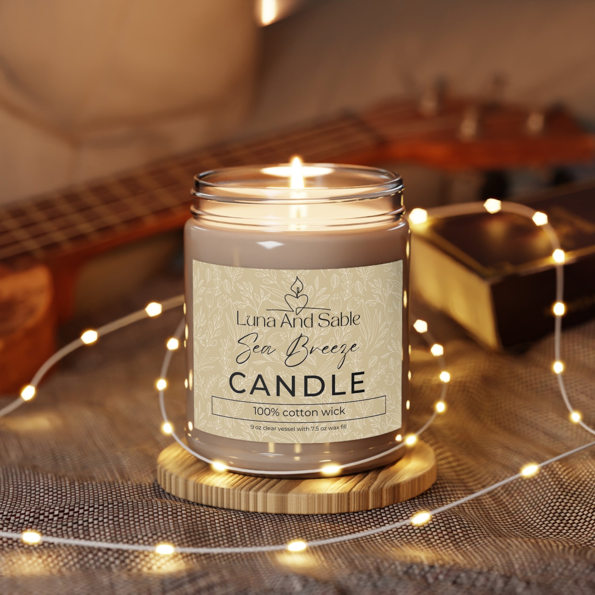 Sea Breeze Scented Candle