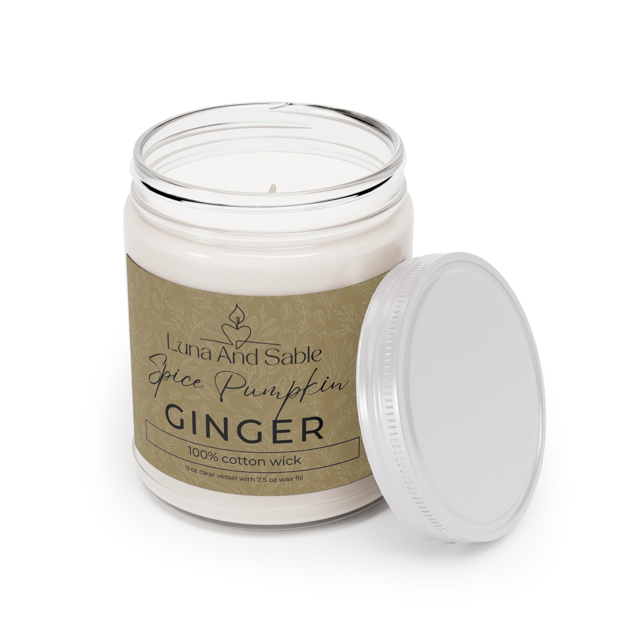 Spiced Pumpkin Ginger Scented Candle