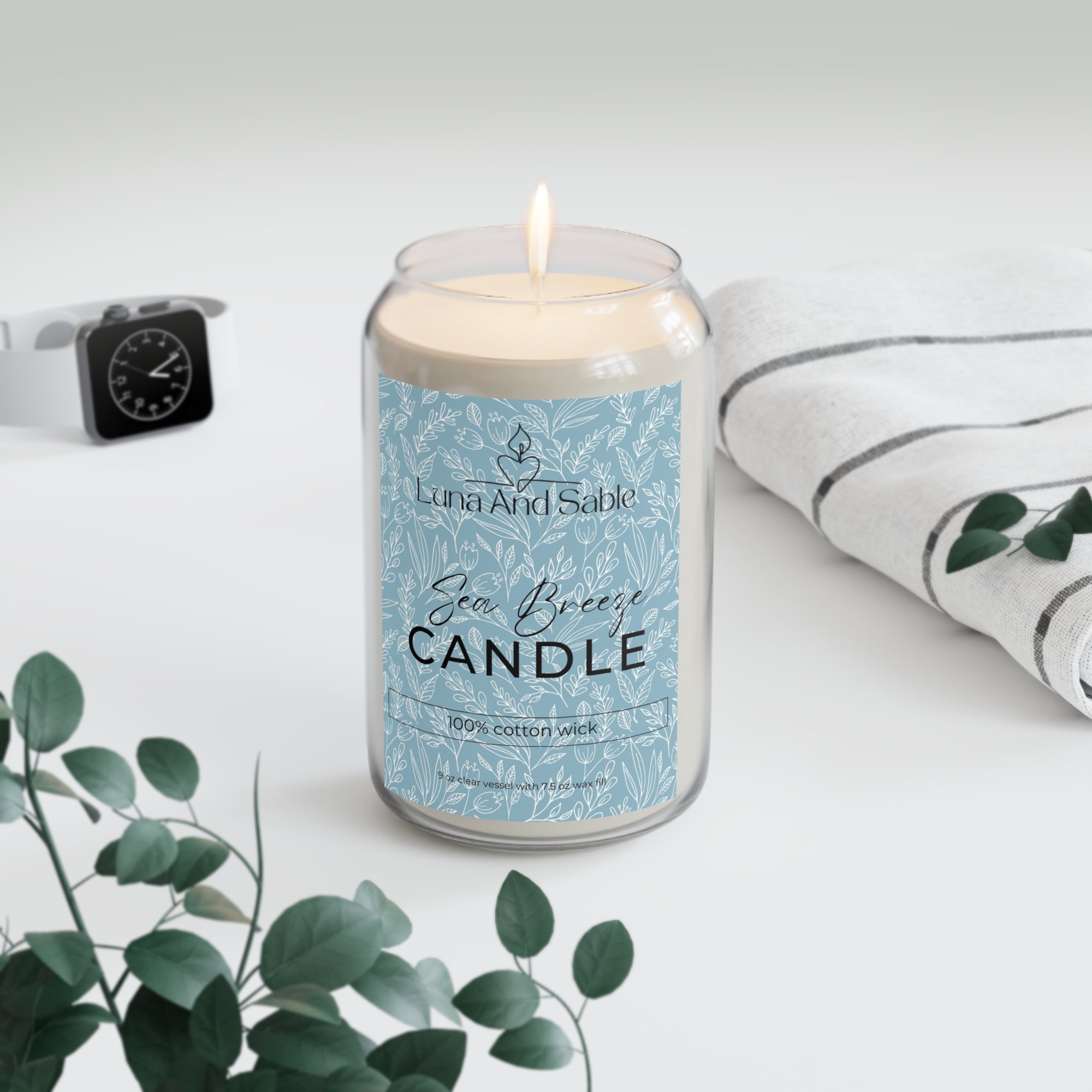 16oz Sea Breeze Scented Candle